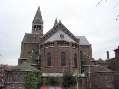 Amsterdam, RK Boomkerk achterzijde 2, 2007