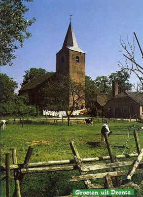 Westerbork, NH kerk, circa 1970