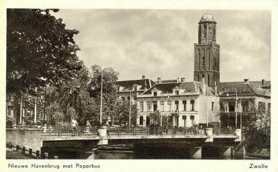 Zwolle, Peperbus, circa 1955