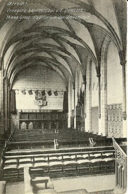 Utrecht, Dom kapittelzaal, circa 1915