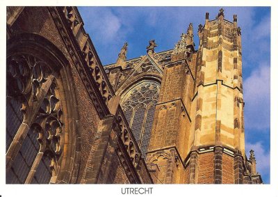 Utrecht, Domkerk zuidwesthoek
