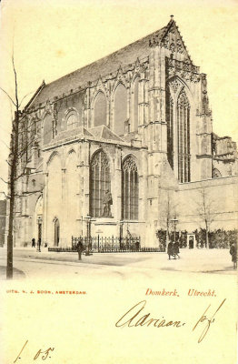 Utrecht, Domkerk, circa 1905