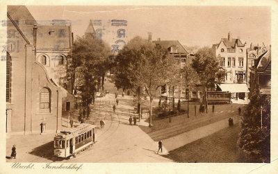 Utrecht, Janskerkhof, circa 1925