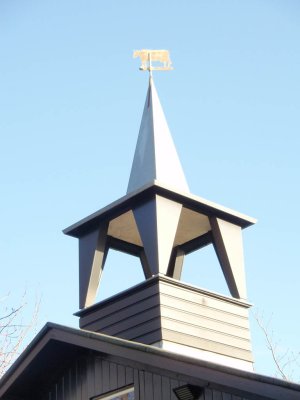 Koedijk, spits oude NH kerk, 2008