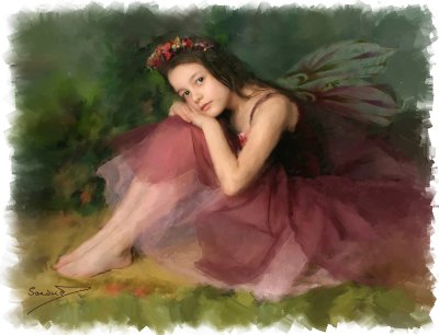 Angel Fairy Red Dress