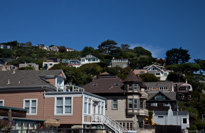 Sausalito hill side