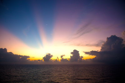 They are called Crepuscular rays