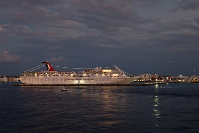 Carnival Pride is still boarding