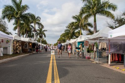 Went to an art fair in Naples