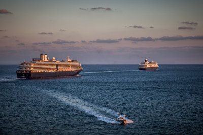 Holland America Ships leaving Ft. Lauderdale