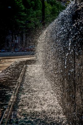 Navy Memorial Fountain