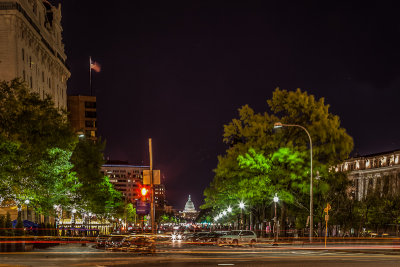 Pennsylvania Ave. on a Spring Night