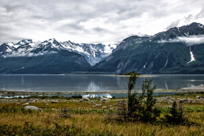 Across the Chilkat Inlet to the Takhinsha Mountains
