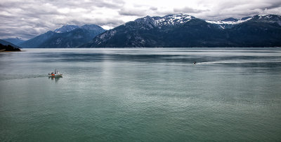 East across Chilkoot Inlet