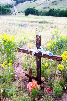 Crosses at Cripple Creek, Colorado 