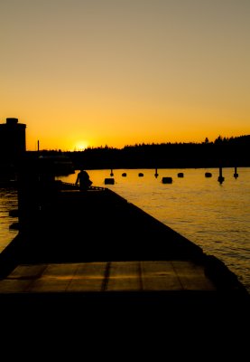 Sunset, Vancouver Coal Harbour