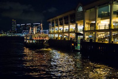 Central Pier at night 