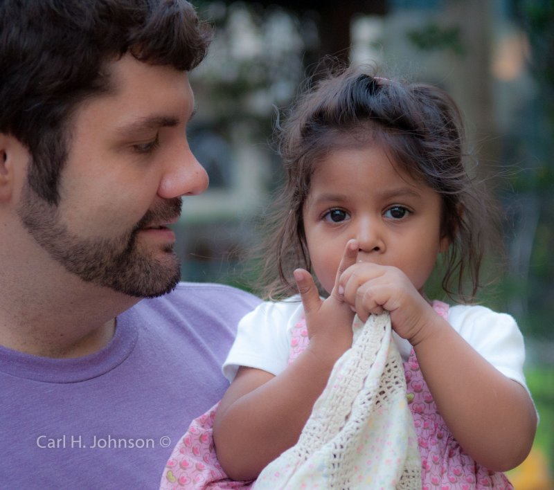 father and daughter