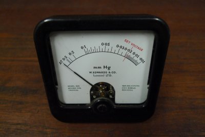 W Edwards vacuum gauge.