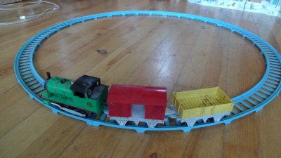 Hornby Thomas's friend Percy. Very rare clockwork  engine.
