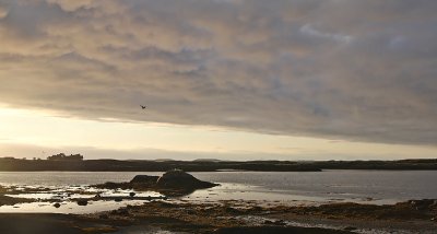 Zonsondergang op Lovund