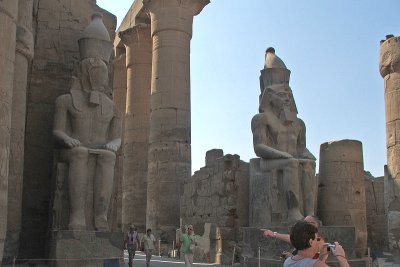 De twee kolossen van Ramses