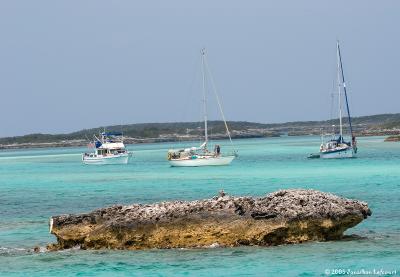 Boats Anchored off Nassau