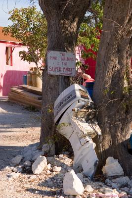 The Pink Market on Staniel Cay