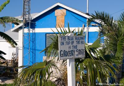 The Blue Market on Staniel Cay