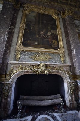 Fireplace in Hercules room