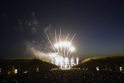 Evening fireworks at Versailles