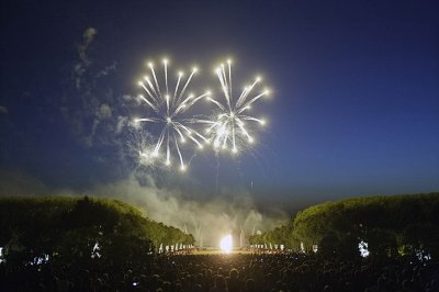 Evening fireworks at Versailles