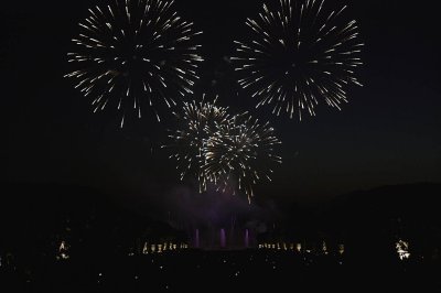 Evening fireworks at Versailles