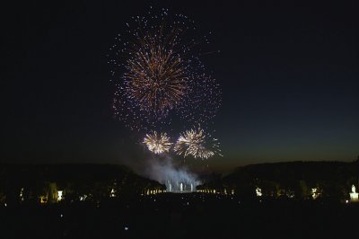 Evening fireworks at Versailles