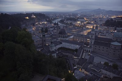 View from Hohensalzburg Castle