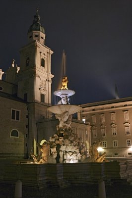 Nighttime in Salzburg
