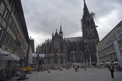 Cologne Cathedral and Train Station