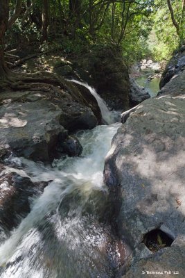 Nearby waterfall