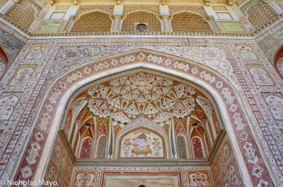 India (Rajasthan) - City Palace Inlaid Doorway