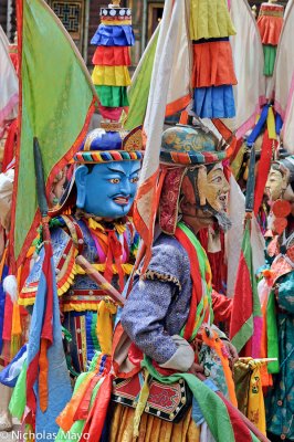 China (Sichuan) - Two Masked Monks