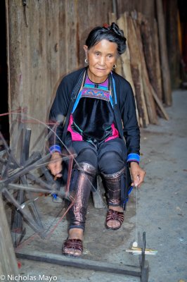 China (Guizhou) - Hand Powered Spinning Machine