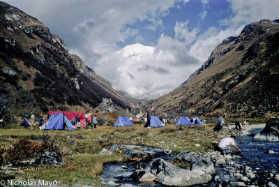 Bhutan (West) - Camp Below Chomolhari  