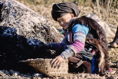 China (Yunnan) - Wearing Goatskin Jacket