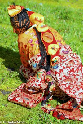 China (Sichuan) - Orange Amber & Red Festival Clothes