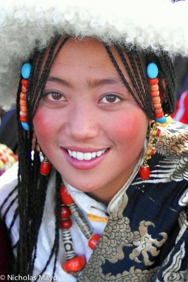 China (Sichuan) - Lady Of Sershul At Festival