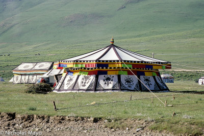 China (Qinghai) - Festival Tent