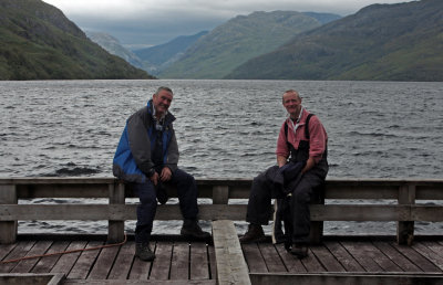Brian and dave, Loch Morar