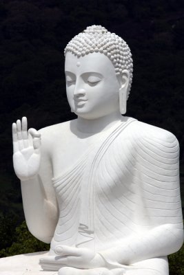 Image of Buddha, Hilltop temple of Mihintale