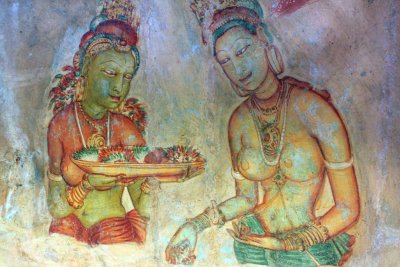 Frescoes, Sigiriya