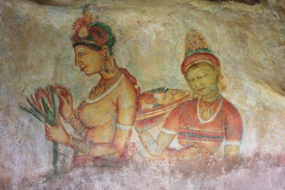 Frescoes, Sigiriya